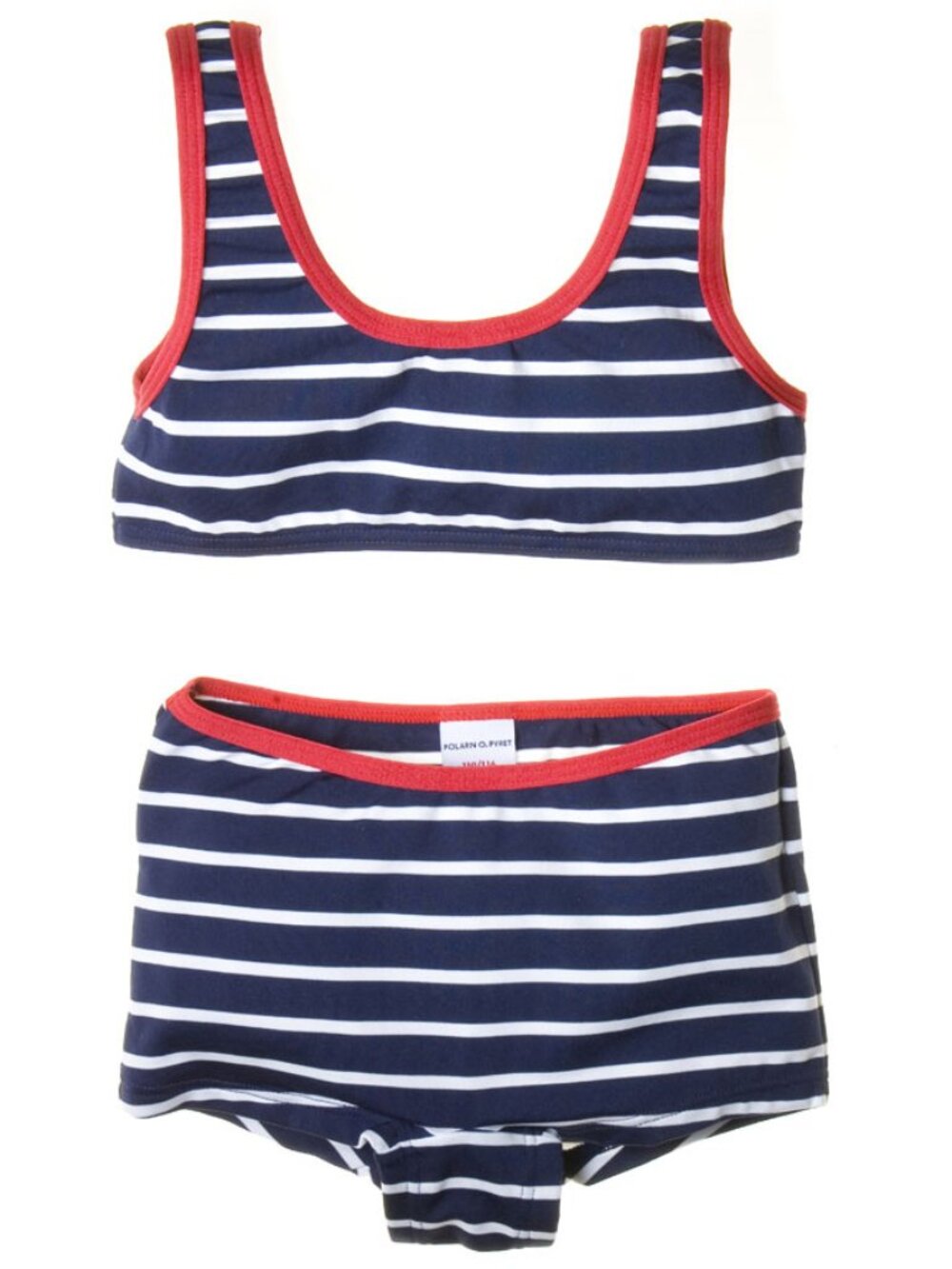 Polarn O. Pyret CLASSIC STRIPE 2-PIECE BATHING SUIT 4-6 Years